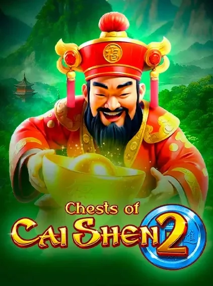 Decorative casino game artwork for 31Bets: Chests Of Cai Shen 2